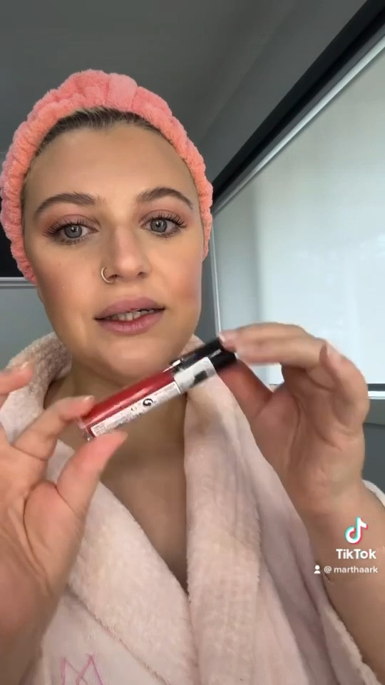Red lip gloss slay 👄  

#LTKbeauty #LTKaustralia