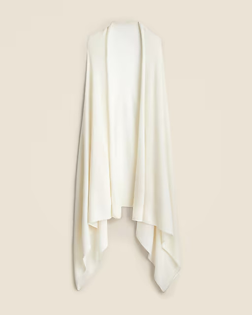 Oversized cashmere wrap | J. Crew US