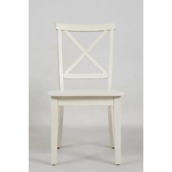 Jake Cross Back Solid Wood Dining Chair | Wayfair North America