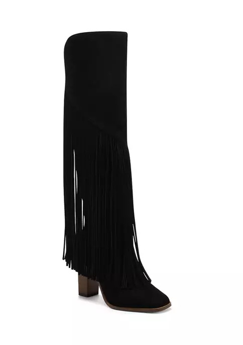 Asire Fringe Tall Boots | Belk