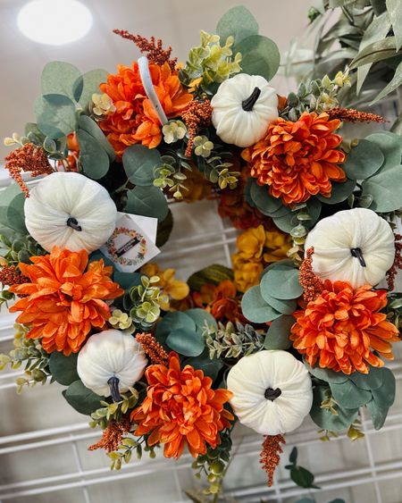 Welcome autumn to your doorstep with this beautiful fall wreath from HomeGoods! 🍂🍁 #HomeGoodsFinds #FallDecor

#LTKSeasonal #LTKhome #LTKHalloween