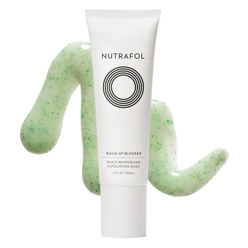 Nutrafol Exfoliating Scalp Mask, Eliminates Product Build-up and Oil for Healthier Hair and Scalp, Physician-formulated for Thinning Hair, Color and Extension Safe - 4 Fl Oz Bottle | Amazon (US)