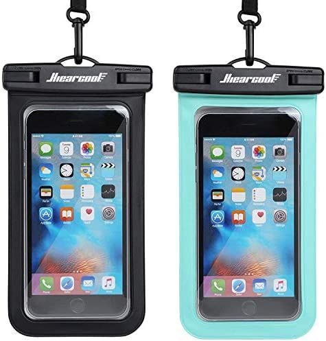 Universal Waterproof Case,Hiearcool Waterproof Phone Pouch Compatible for iPhone 13 12 11 Pro Max... | Amazon (US)