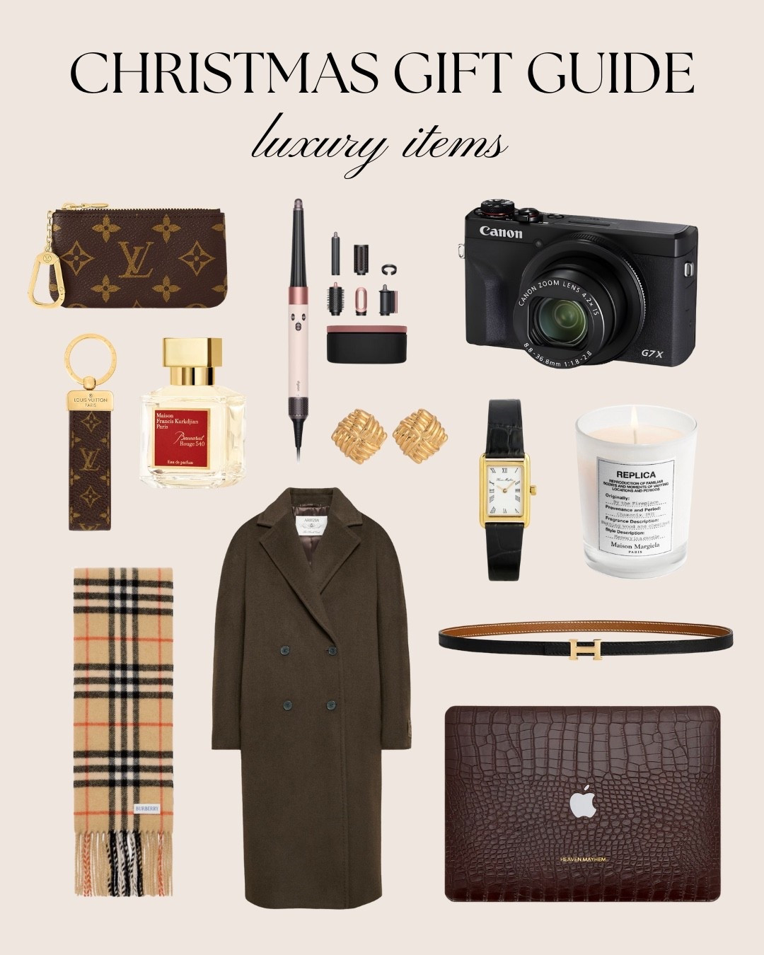 GIFT GUIDE - luxury items 🌲🤍