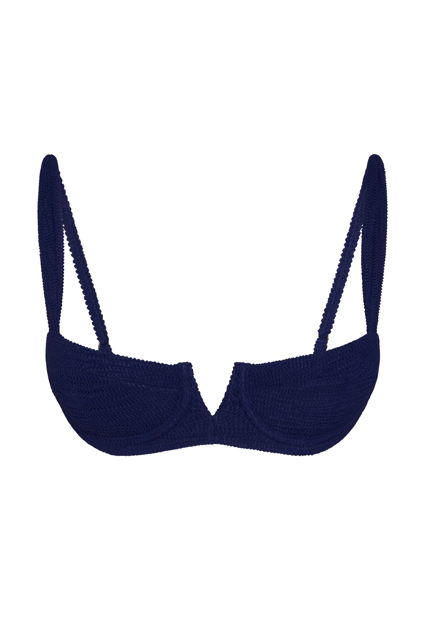 Clovelly Top - Midnight Crinkle | Monday Swimwear