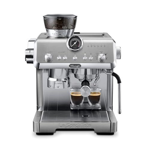 De'Longhi La Specialista Opera Espresso Machine with Cold Brew, Commercial-style Steam Wand for Latte, Cappuccino, Built-in Grinder, EC9555M | Amazon (US)