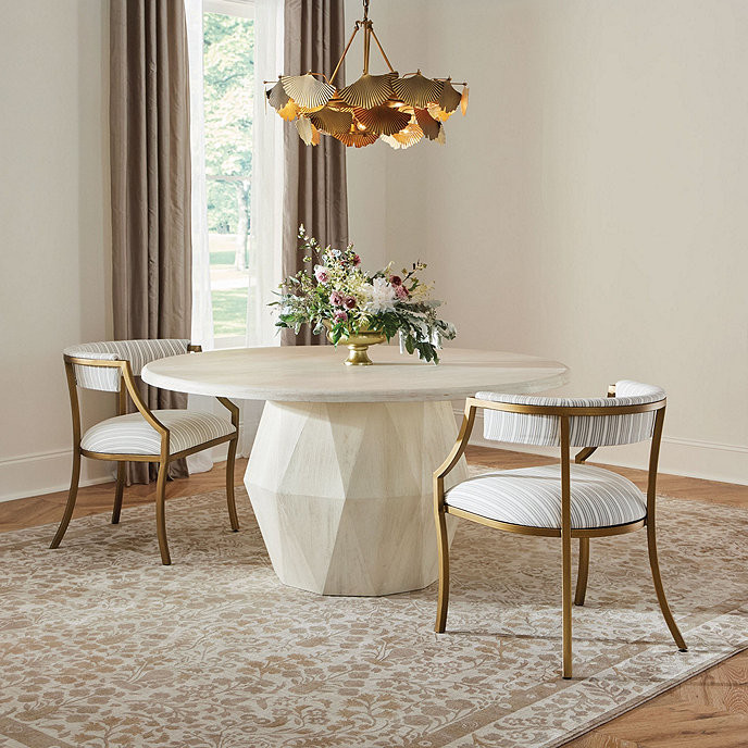 Leena Faceted Dining Table | Ballard Designs, Inc.