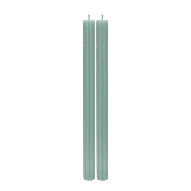 Better Homes & Gardens Unscented Taper Candles, Green, 2-Pack, 11 inches Height | Walmart (US)