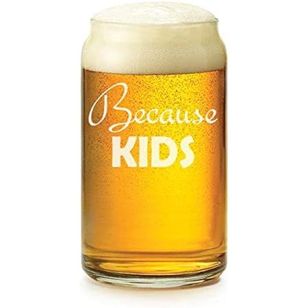 16 oz Beer Can Glass Because Students Teacher Funny | Amazon (US)