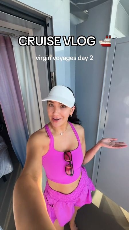 Day 2 of my Virgin Voyages cruise 🚢❤️ Linked my set in white!

#LTKfitness #LTKtravel #LTKSeasonal