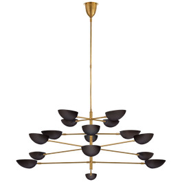 Graphic Grande Four-Tier Chandelier | Visual Comfort