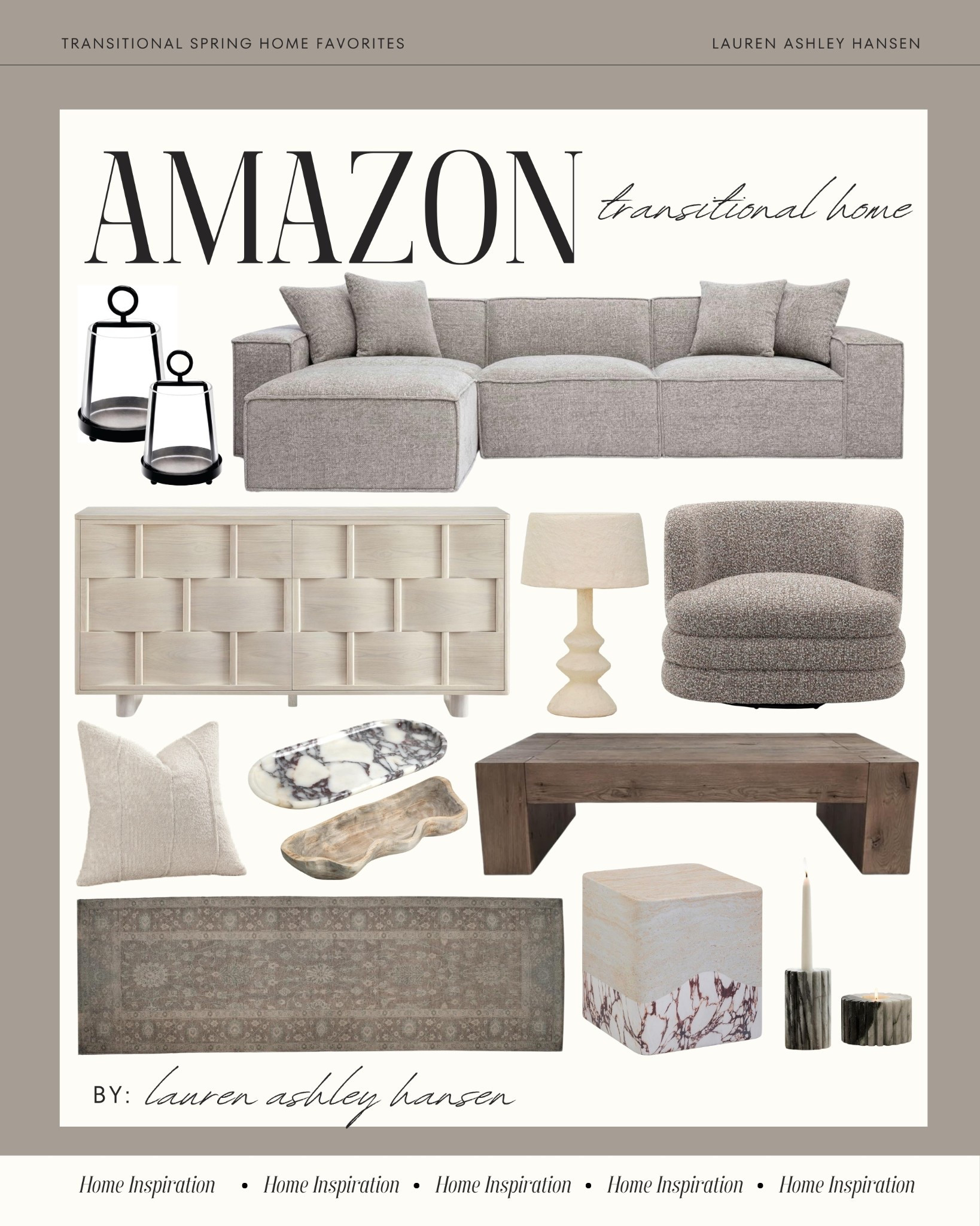 Organic transitional home finds from Amazon! The textures, shapes, and finishes on all of these pieces are so good. I love the mix of materials and the modern shapes are a beautiful way to add visual interest. 

#LTKHome