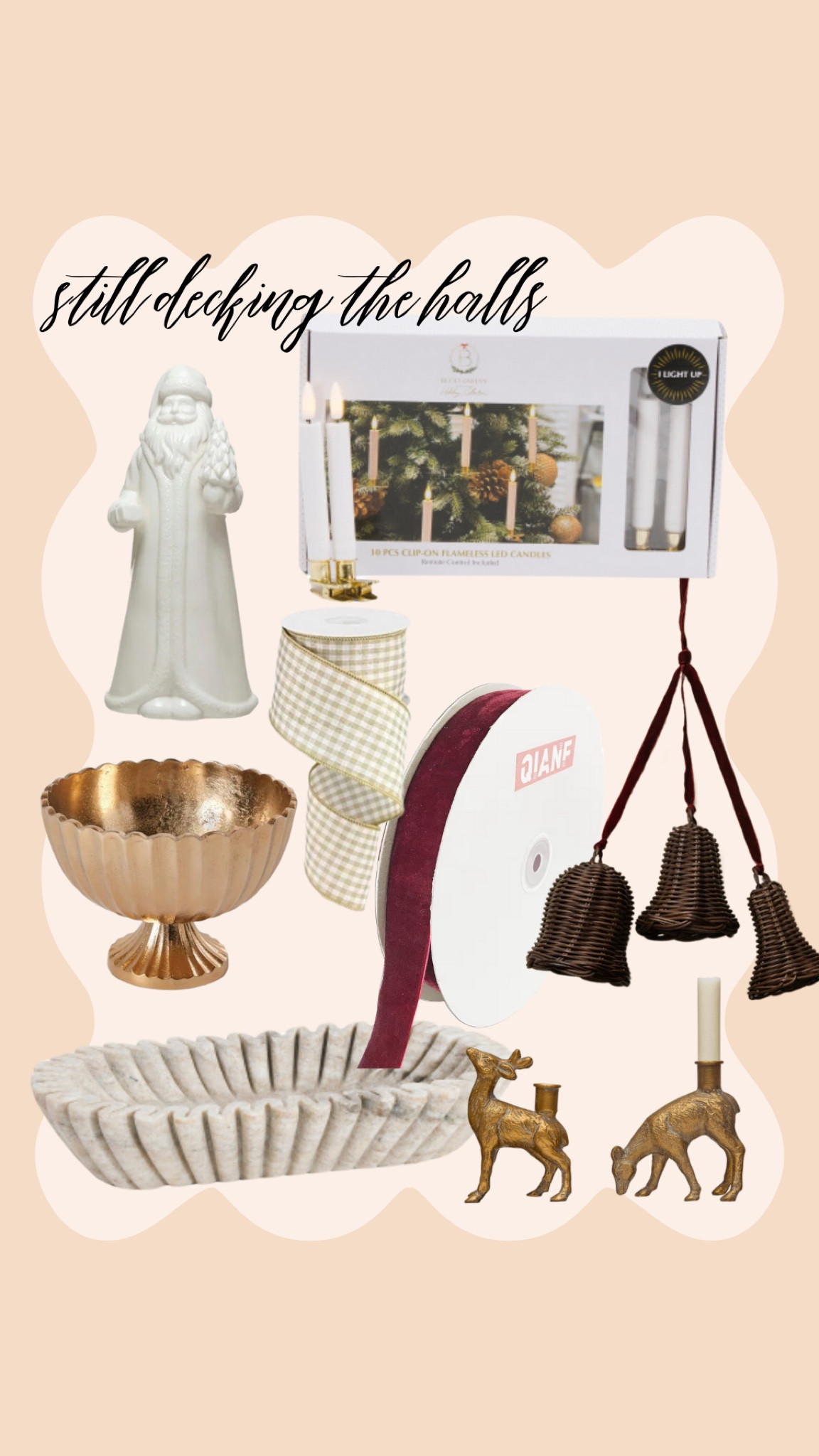 still decking the halls 💫

#LTKHoliday #LTKHome #LTKSeasonal