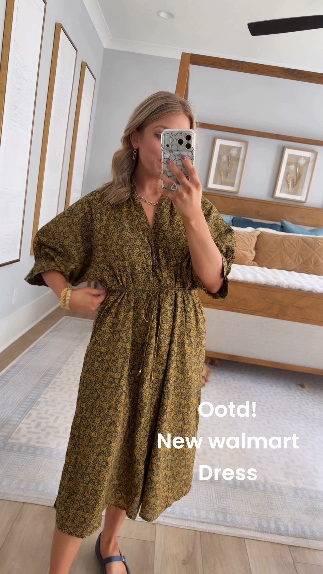 Walmart did it AGAIN with this one! 😍 This brand new Walmart fashion dress is such a good summer-to-fall find. I wore it to a doctor’s appointment this morning, and it was the perfect combination of cute, comfortable, and breathable while still looking completely put together. 🤎

The gorgeous floral print, flowy fit, tie waist, and ruffle sleeve details make it look so much more expensive than it is! I love that you can wear it now with sandals or sneakers and then add ankle boots as the weather starts cooling down. Such an easy transitional dress for work, appointments, church, brunch, family photos, or everyday wear!

It’s part of Walmart’s BRAND NEW fashion collection, and there are so many good new arrivals right now! 🙌

For sizing reference, I’m 5’2” and wearing the XS.

#walmartfashion #walmartfinds #walmartnewarrivals #walmartstyle #walmartfashionfinds #affordablefashion #affordablestyle #summeroutfit #summerfashion #fallfashion #falloutfitideas #transitionalstyle #summerToFall #walmartdress #affordabledresses #everydaystyle #outfitinspo #petitestyle

#LTKootd #LTKPetite
