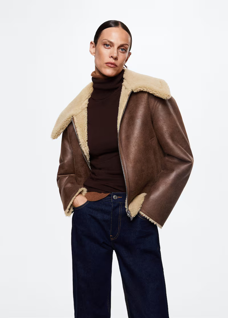 Search: shearling jacket faux (10) | Mango USA | MANGO (US)