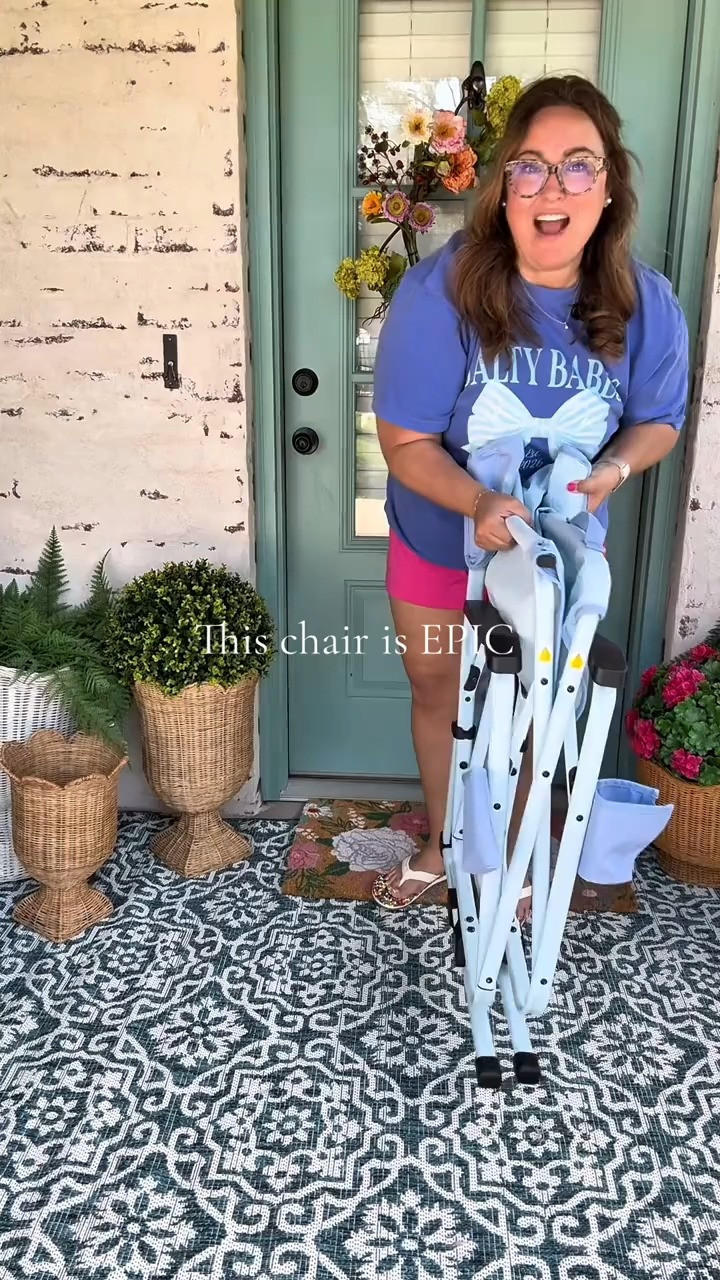 The Timber Ridge Redwood Flow Motion Rocker Chair is the ultimate camping chair, beach chair & patio chair all in one! 🏕️☀️ Flow Motion technology gives you the smoothest rocking motion — perfect for backyard seating, outdoor furniture inspo & camp chair finds. Lightweight, foldable & holds up to 300 lbs — this QVC find is a total outdoor seating upgrade!  

 #LTKActive #LTKSaleAlert #LTKTravel