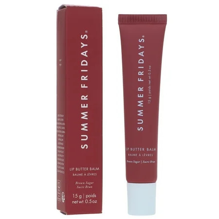 Summer Fridays Lip Butter Balm Brown Sugar 0.5 oz | Walmart (US)