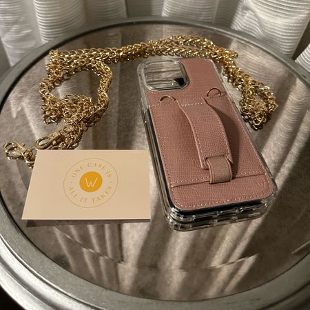 Gift idea for a teen, a busy mom, or a friend - a phone case with versatility! Add a long strap to wear across for hands free carrying, a finger strap for stability that doubles as a stand, and a wallet pocket for carrying cards! Add a gift card for the perfect gift idea! 

#LTKHoliday #LTKfindsunder50 #LTKGiftGuide