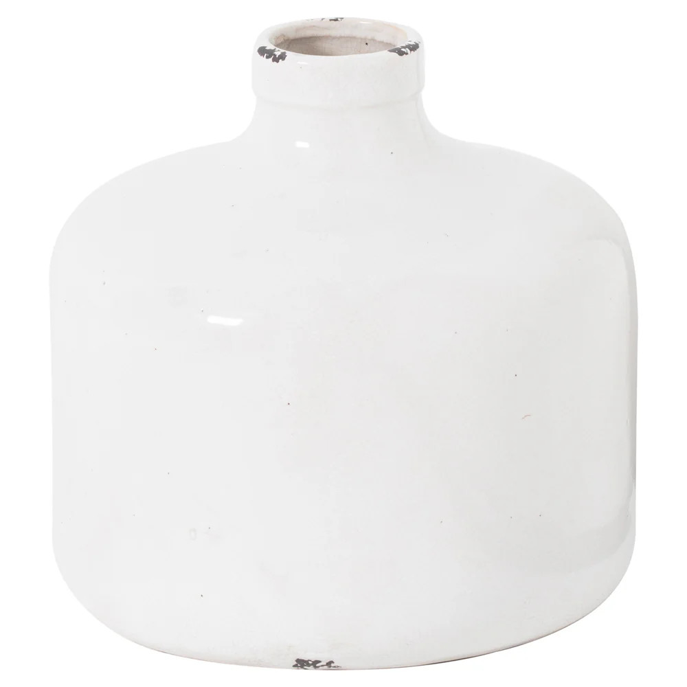 Hill Interiors Garda Glazed Eve Vase | Olivia's
