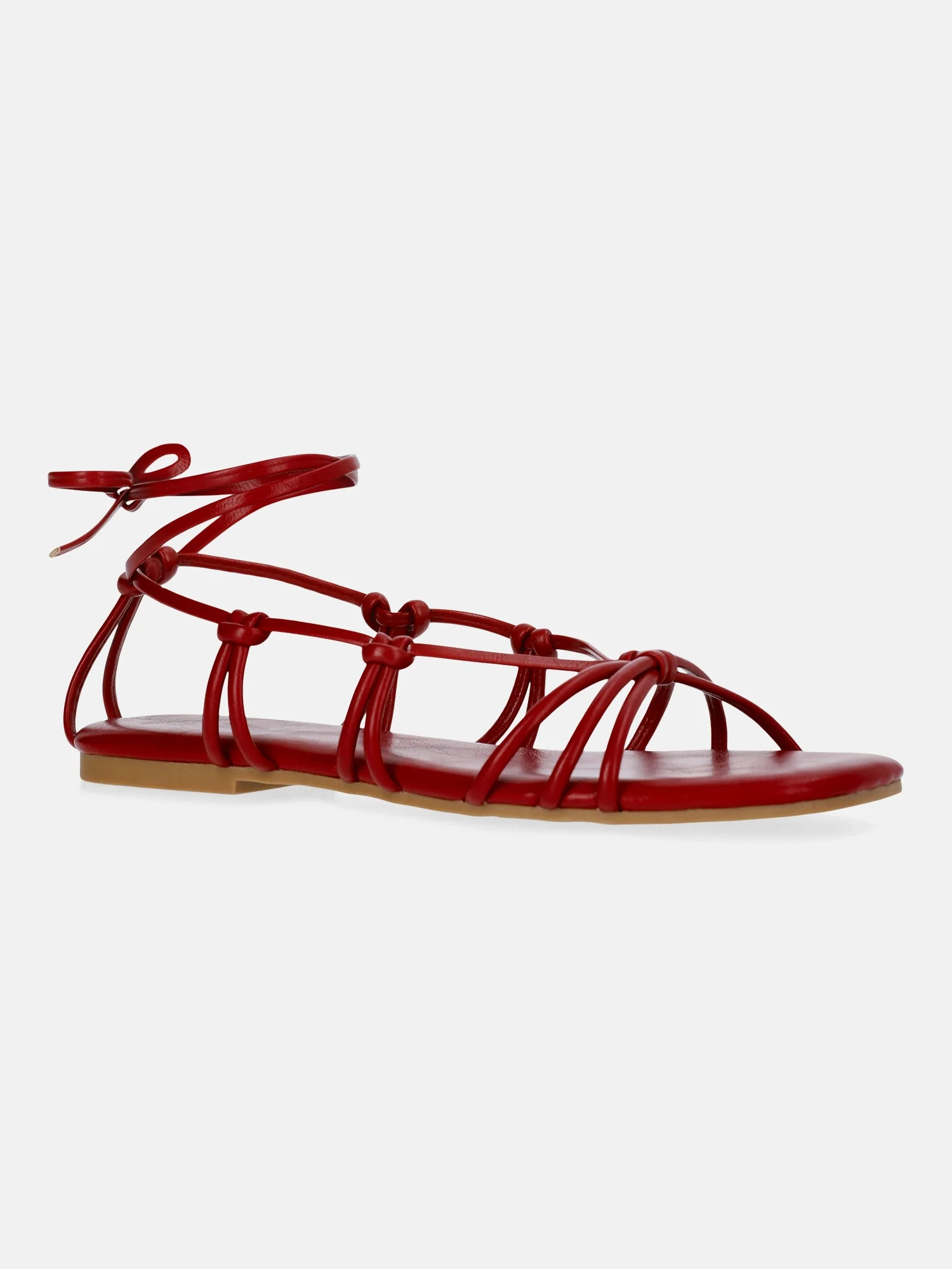 Time and Tru Women's Lace Up Sandals | Walmart (US)