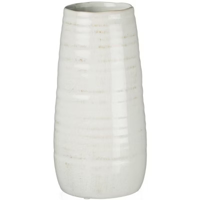 Sullivans Tall Ceramic Vase 11.5"H Off-White | Target
