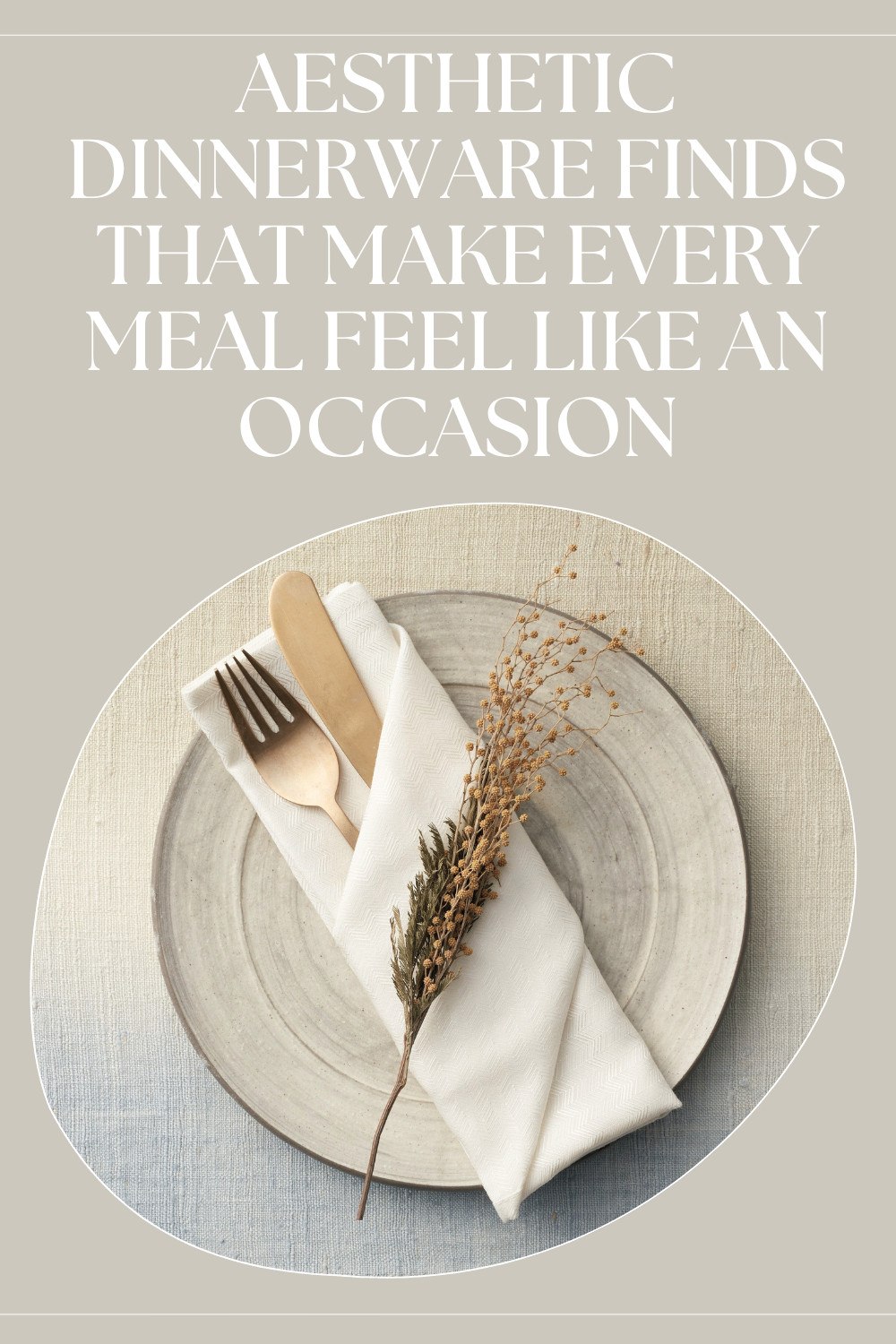 Aesthetic Dinnerware Finds That Make Every Meal Feel Like an Occasion
Aesthetic dinnerware finds that make every meal feel like an occasion, even on a regular Tuesday. Textured stoneware plates, gold flatware, and linen napkins bring an elevated, tablescape-ready feel to everyday dining. Small styling touches like a dried floral sprig make any place setting feel intentional. Tap the title to shop all finds. #affiliatelink #aestheticdinnerware #tablescapedecor
aesthetic dinnerware finds, elevated table setting ideas, stoneware plate decor, gold flatware finds, tablescape styling ideas, everyday dinnerware aesthetic, linen napkin table decor, modern dinnerware sets, aesthetic table decor finds, dining table styling ideas

#LTKSeasonal #LTKHome #LTKSaleAlert