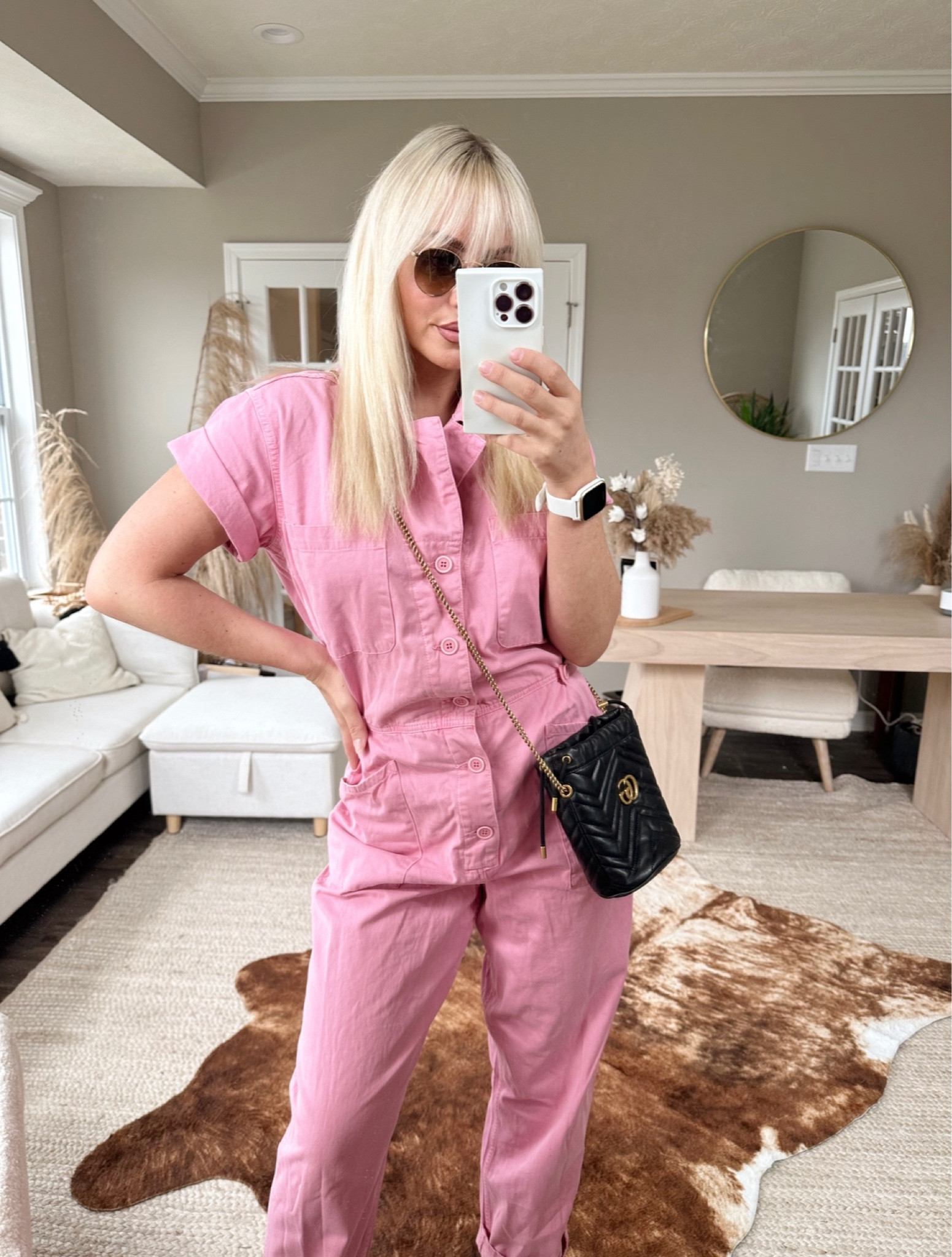 Literally obsessed with this jumpsuit from #Revolve 😍 TTS & has adjustable straps along the waist 

#LTKFind #LTKstyletip #LTKSale