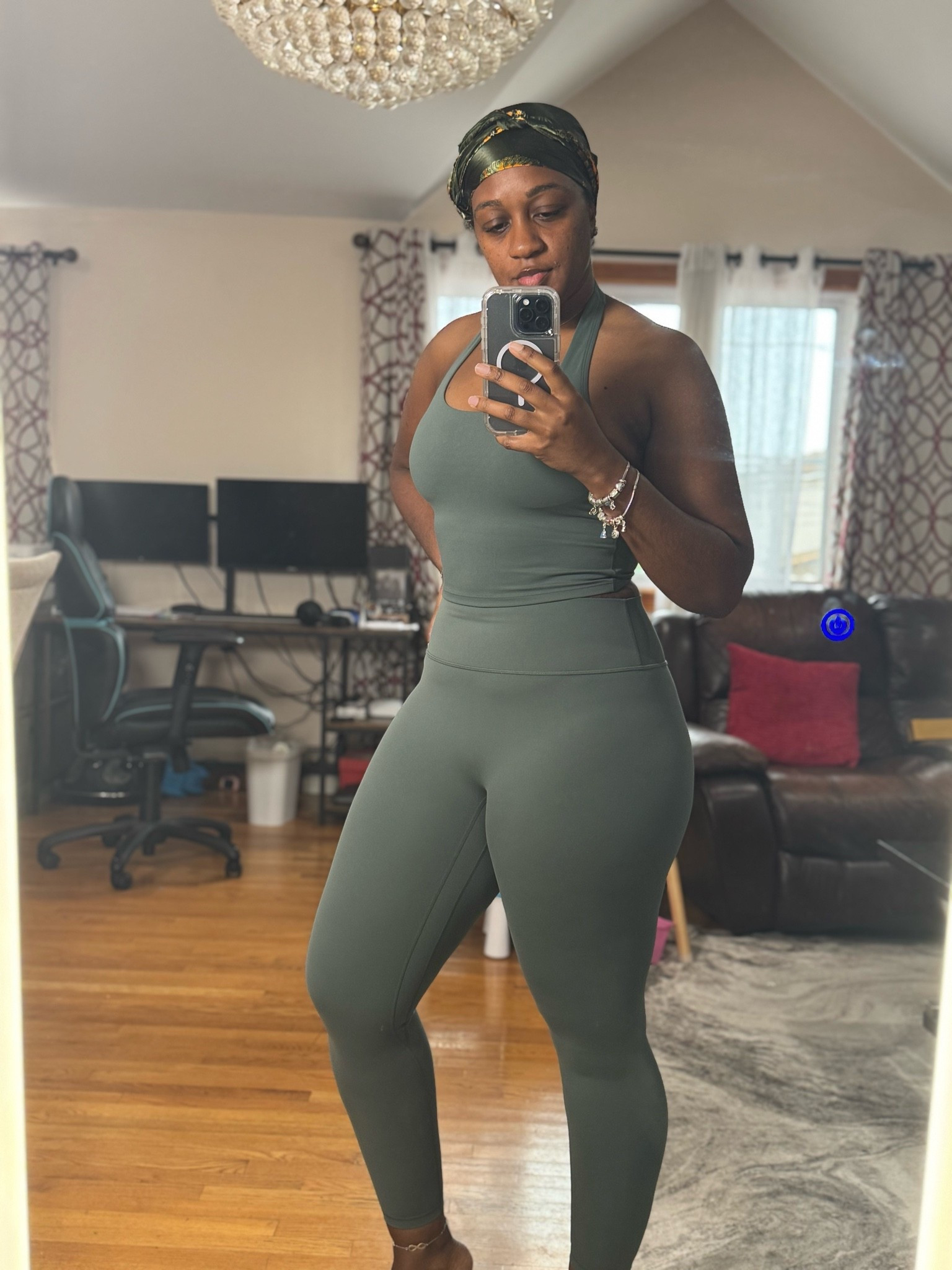 Buttery soft yoga top and bottom.

#LTKgrwm #LTKootd #LTKfitnessgoals