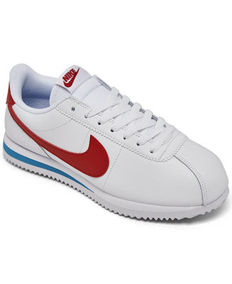 Nike Women's Classic Cortez Leather Casual Sneakers from Finish Line - Macy's | Macy's