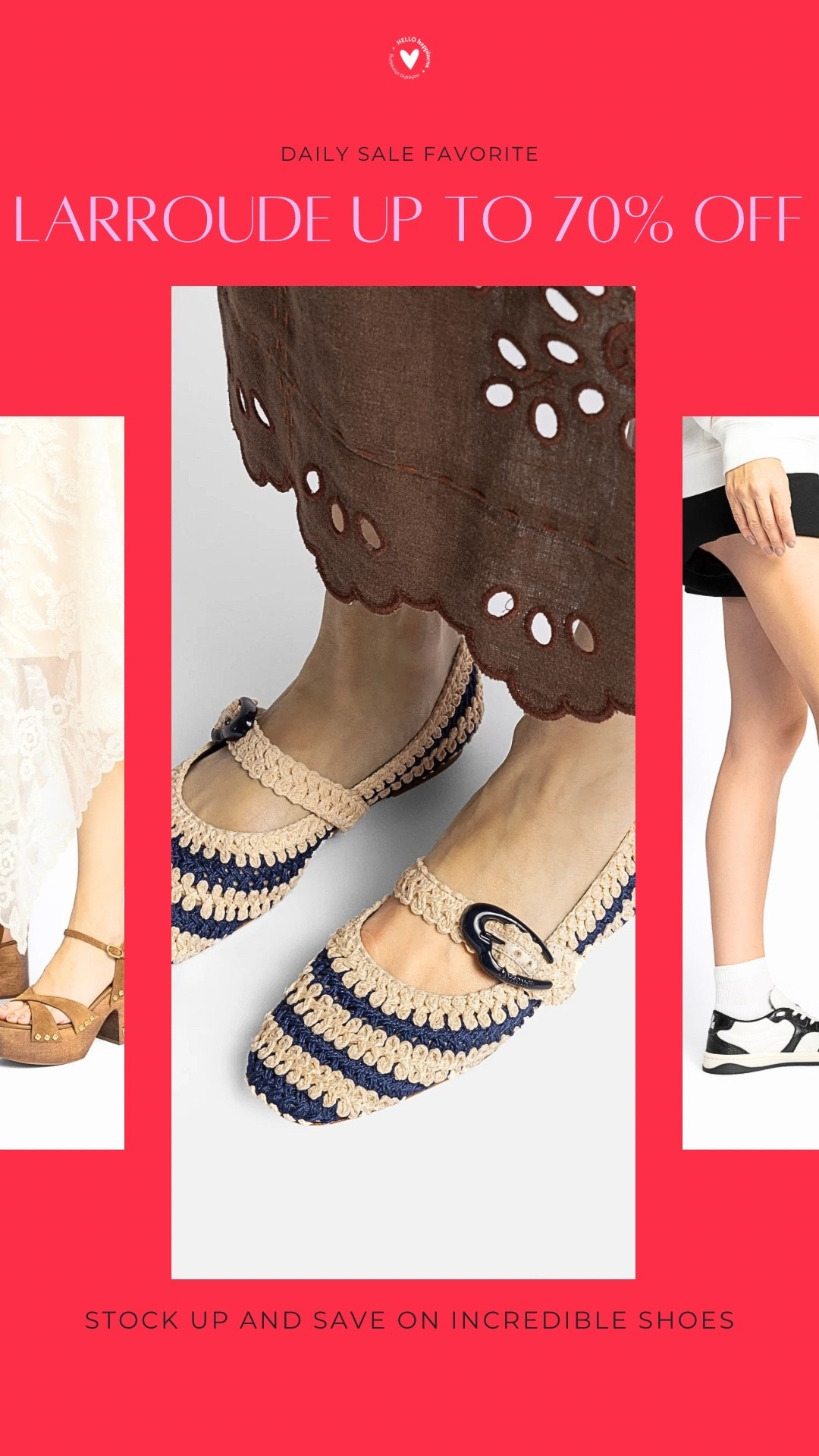 Luxury shoes at up to 70% off? Yes, please! 🤍 Larroudé rarely has sales this good, so now's the perfect time to grab those statement heels, everyday flats, or the pair you've been eyeing.

#LTKootd #LTKSaleAlert #LTKOver40