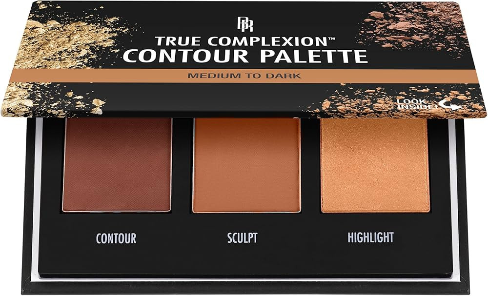 Black Radiance True Complexion Contour Palette, Medium to Dark, 0.38 Ounce | Amazon (US)