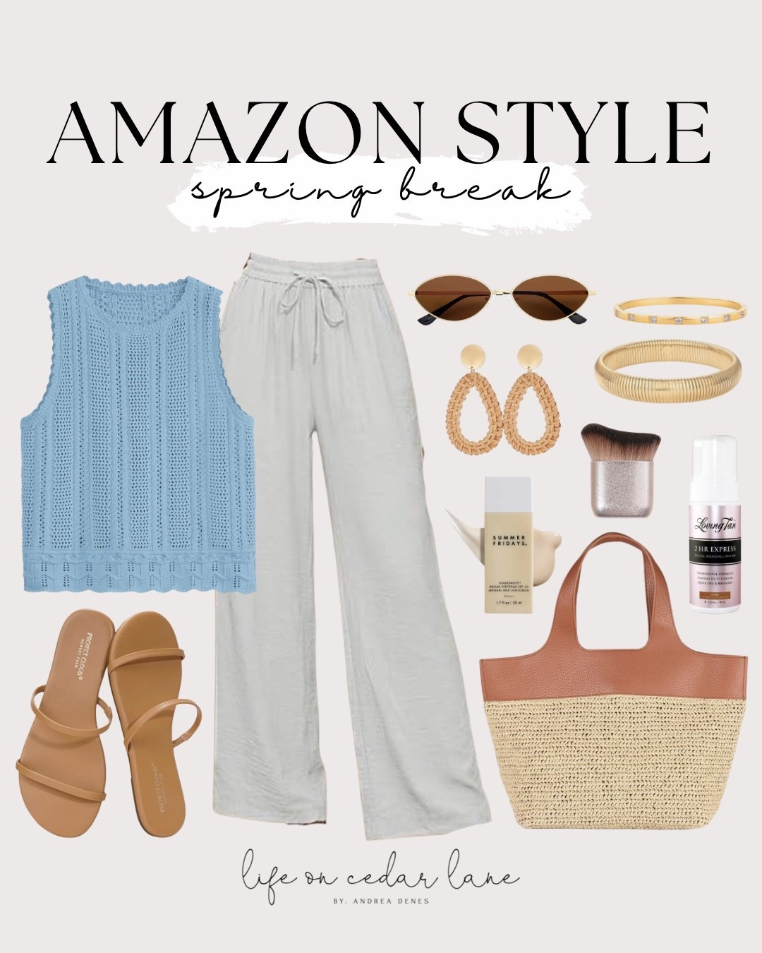 Perfect spring break outfit inspiration with these Amazon finds! #springbreak #amazonstyle

#LTKTravel #LTKOver40 #LTKSaleAlert