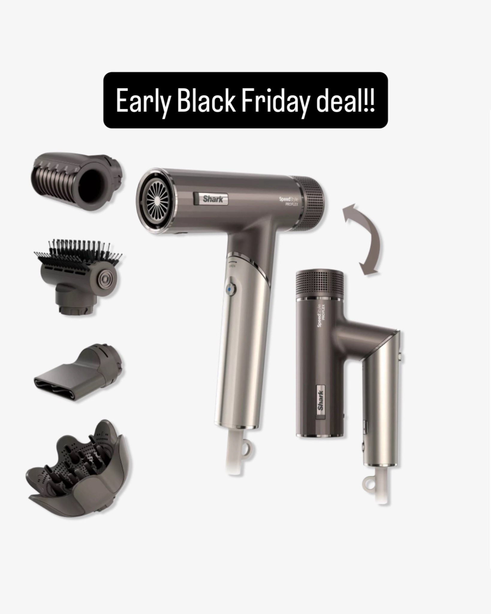 Shark hairdryer, early Black Friday deal! Perfect Christmas gift for a beauty lover or a teen girl. 

#LTKGiftGuide #LTKBeauty #LTKHome