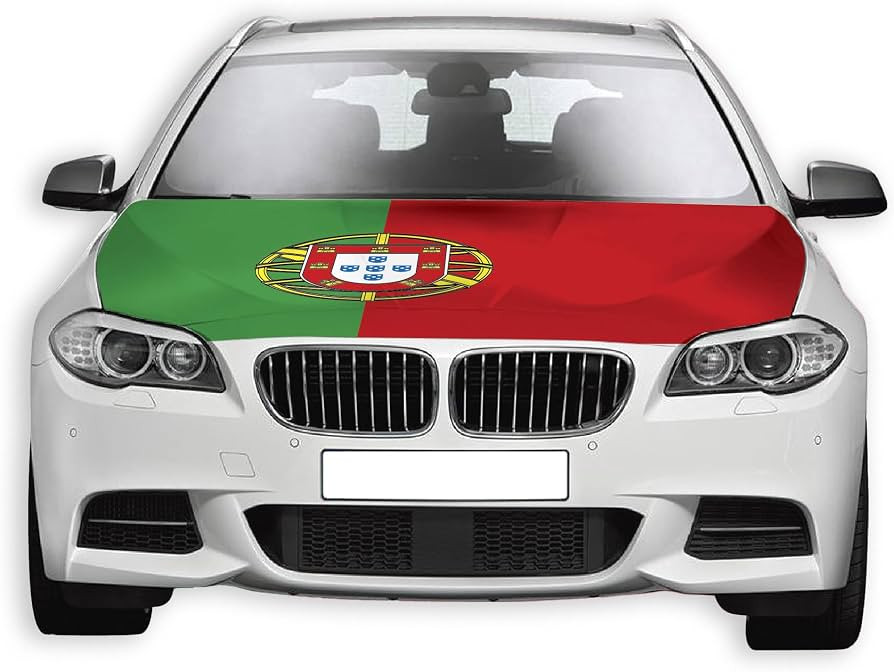 Sports United - Car Auto Hood Cover with Flag Design, 40" x 50", Stretchable, Fits Most Vehicles,... | Amazon (CA)