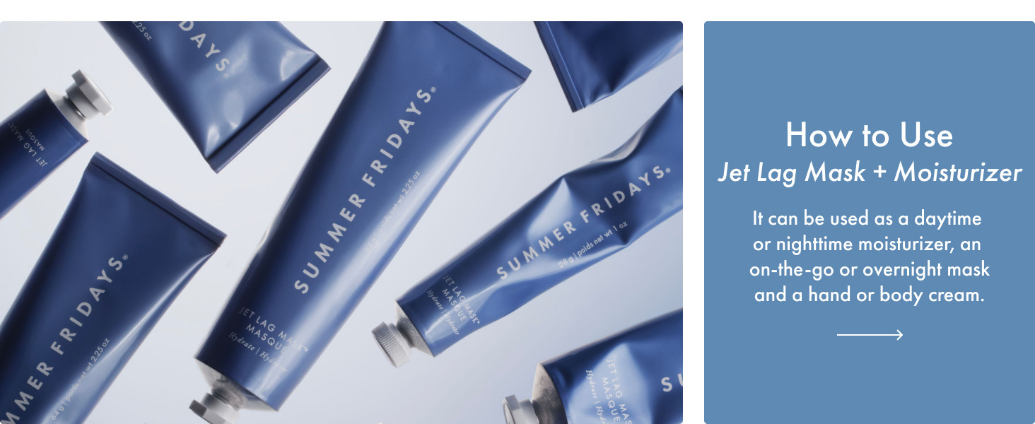 Summer Fridays Jet Lag™ Essentials - Mini Hydrating Skin Care Set With Jet Lag™ Mask, Eye Pat... | Amazon (US)
