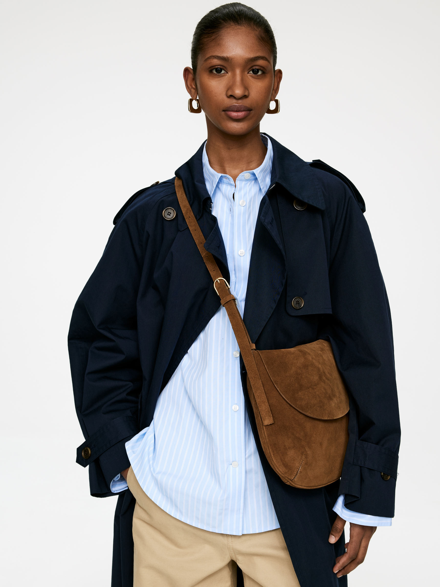 Suede Crossbody Bag – Brown – Women – ARKET GB | Arket UK