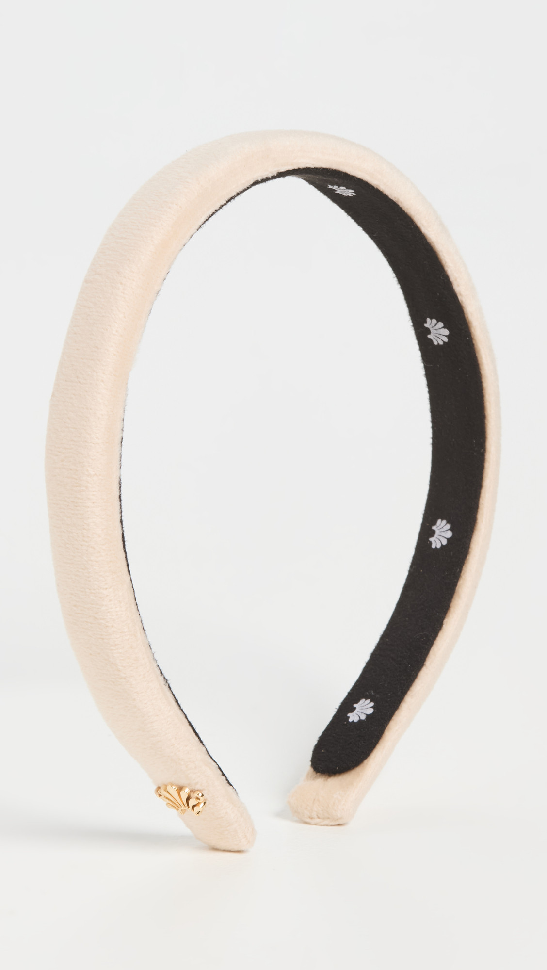 Lele Sadoughi Velvet Gigi Headband Latte One Size | Shopbop