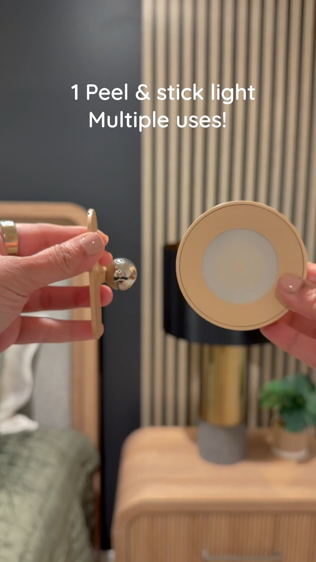 One peel and stick light that can be used as a reading light, night light, picture light, wall sconce, under the cabinet light etc @amazon @amazonhome #founditonamazon 



#liketkit #LTKHome #LTKSaleAlert #LTKFindsUnder50
@shop.ltk
https://liketk.it/5ySCu