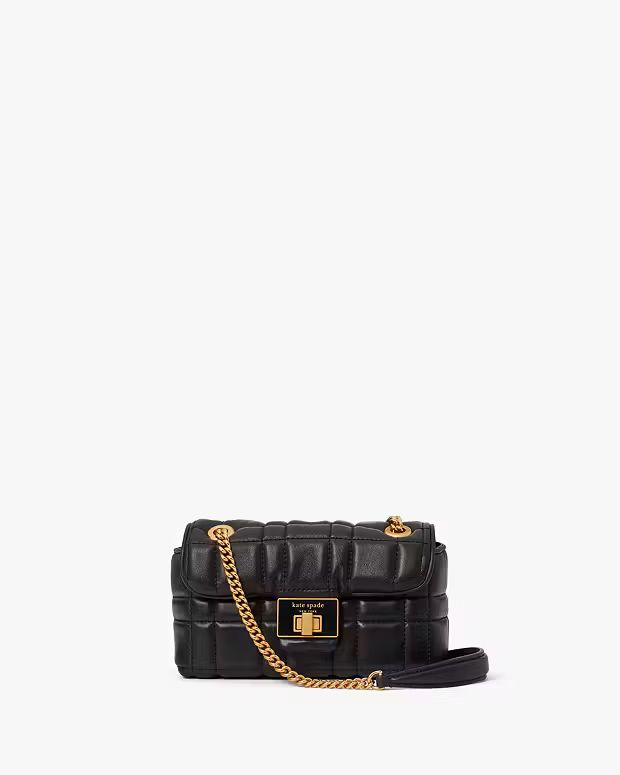 Evelyn Quilted Small Shoulder Crossbody | Kate Spade (US)