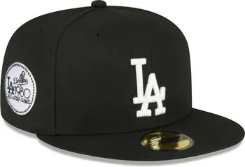 New Era Men's New Era Black Los Angeles Dodgers Sidepatch 59FIFTY Fitted Hat | Nordstrom | Nordstrom