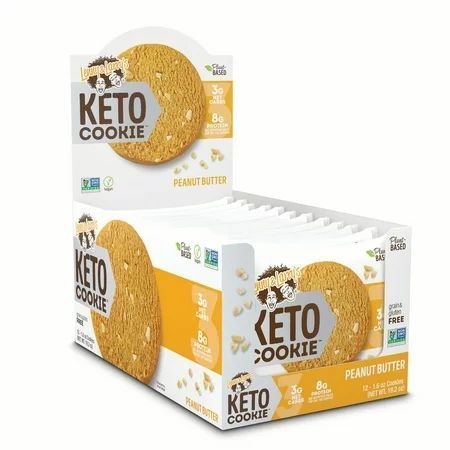 Lenny & Larry s The Keto Cookie Low Carb Protein Cookies Peanut Butter 12 ct. | Walmart (US)