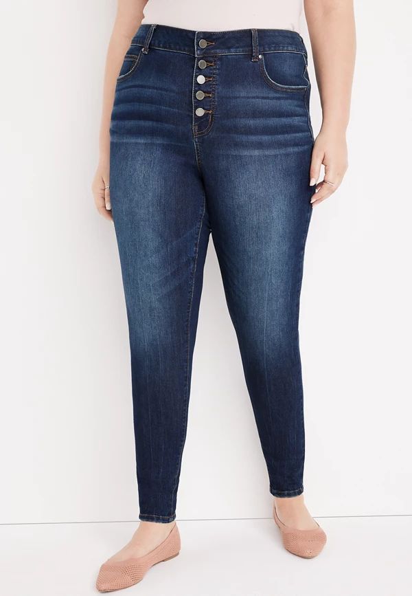 Plus Size m jeans by maurices™ Everflex™ Super Skinny High Rise Jean | Maurices