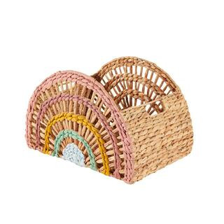 StyleWell Kids Rainbow Wicker Storage Basket FEH2111-08 - The Home Depot | The Home Depot