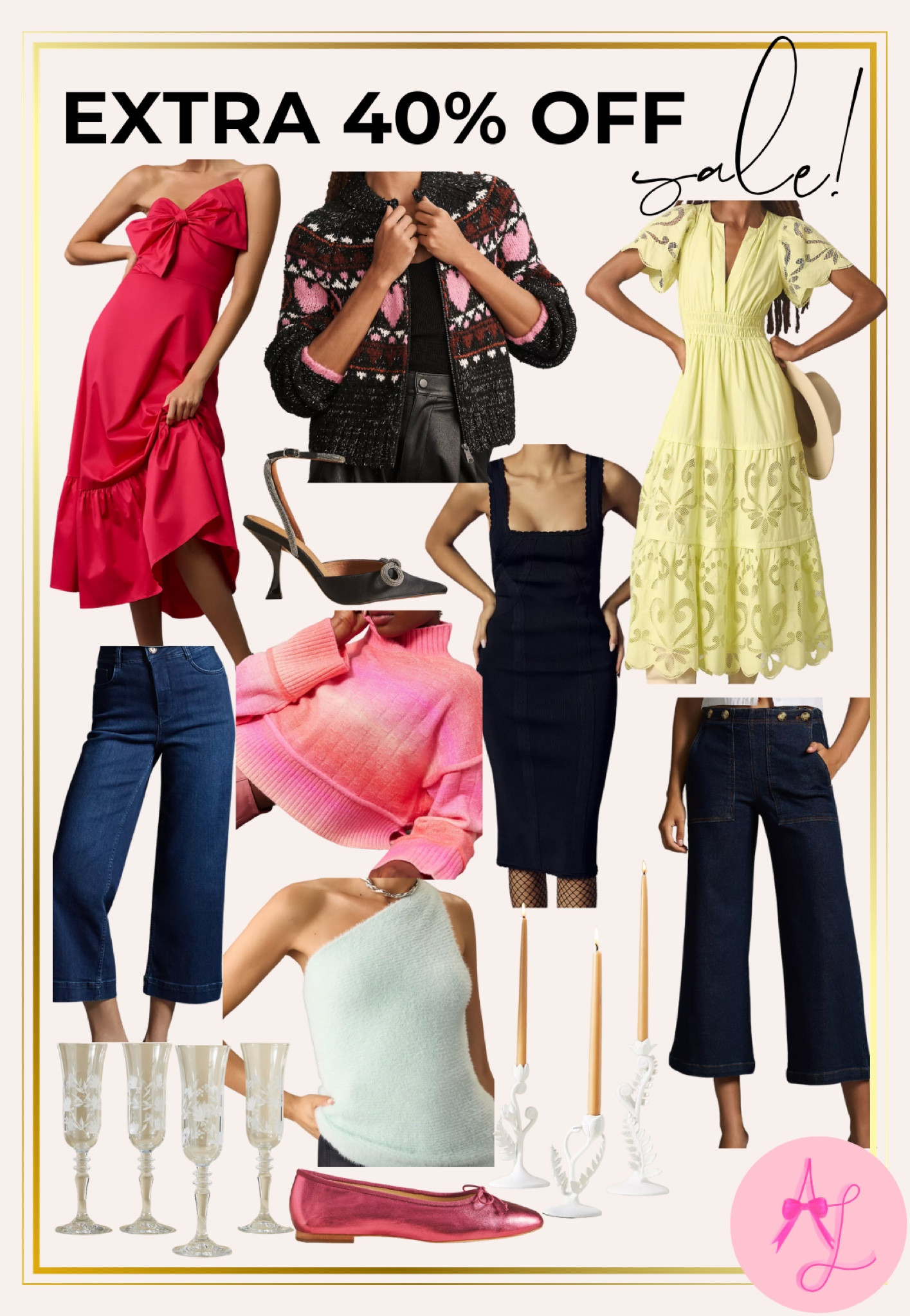 EXTRA 40% off these Anthropologie sale styles! So many fab wedding guest dress options and cozy sweaters ❤️ #Anthropologie #salealert #weddingguestdress 

#LTKCyberWeek #LTKwedding #LTKSeasonal