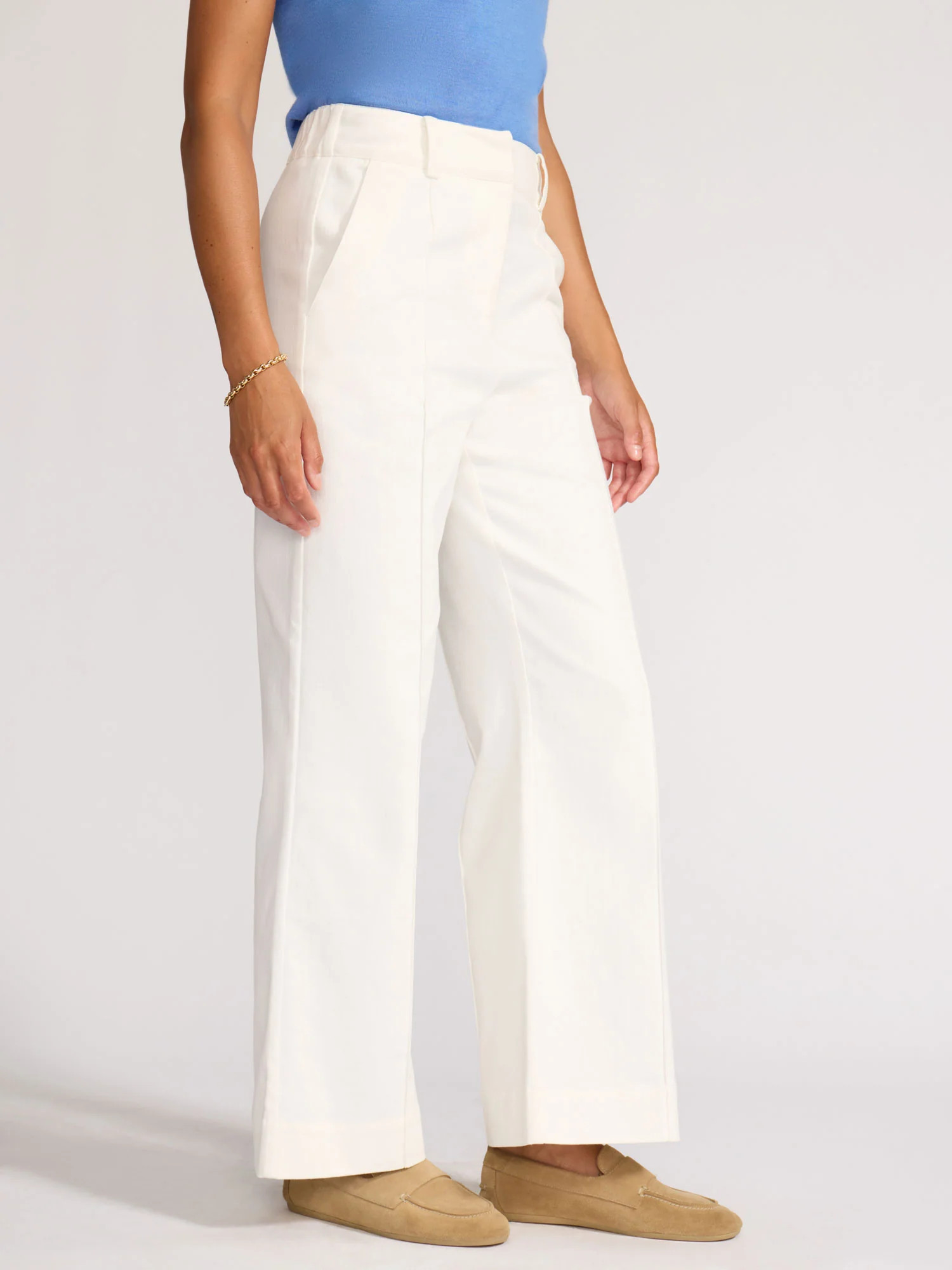 Women's Nico Pant in Ivory | Brochu Walker | Brochu Walker
