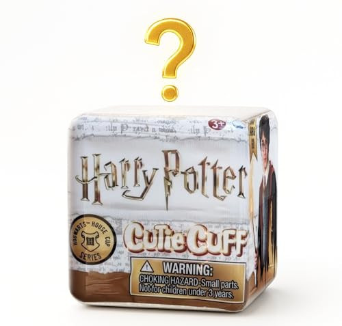 Harry Potter Cutie Cuff Mystery Box Plush Slap Bracelet - Collectible Hogwarts House & Character Plush Toy, Series 2 - Harry, Hermione, Ron, Snape, Dementor, Fluffy & More - 1 Mystery Character | Amazon (US)
