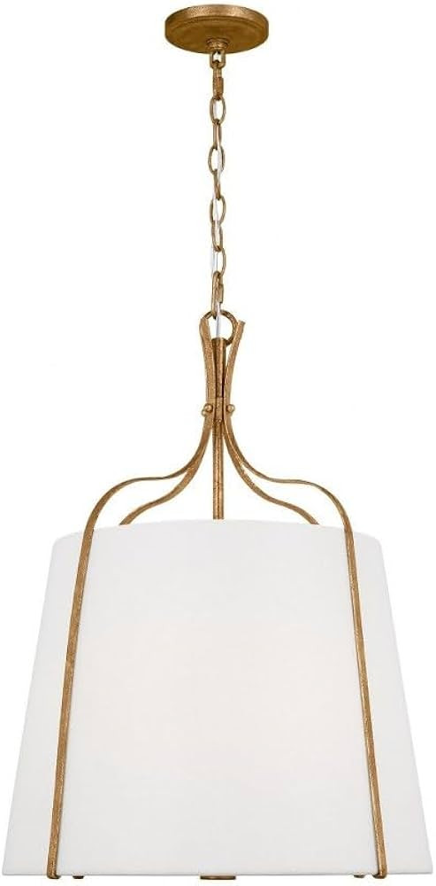 Generation Lighting-Leander-3 Light Medium Hanging Shade Pendant in Transitional Style-24.75 Inch... | Amazon (US)