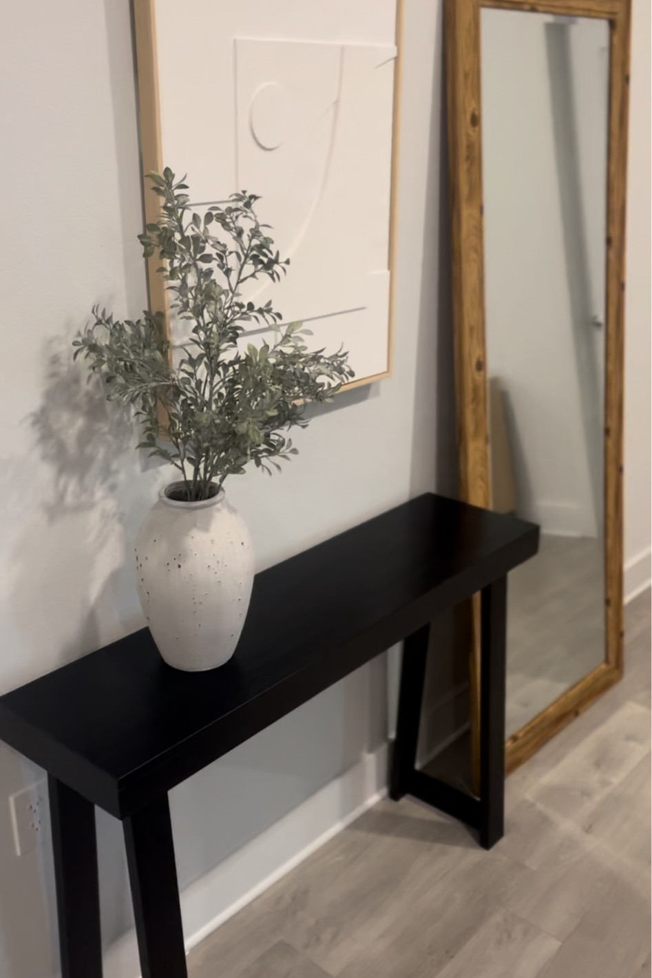 Whether you are looking to decorate your entry room, apartment living room, or any blank wall in your house, you need four statement pieces.  These peices include a mirror, a side table, a plant, and a piece of art!

#LTKfamily #LTKsalealert #LTKhome