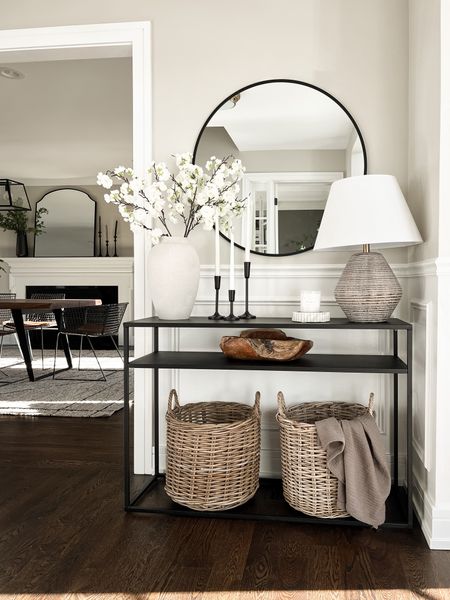 Spring console table styling in our entryway 🤍

#LTKhome #LTKstyletip #LTKSeasonal