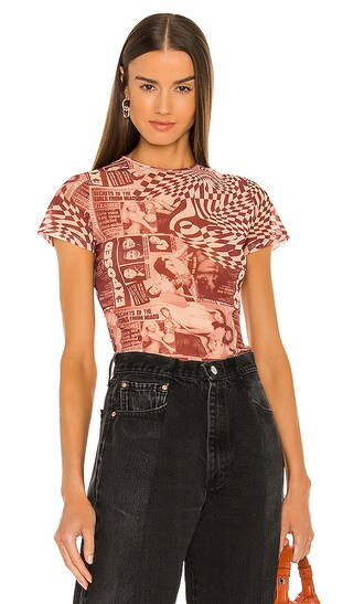 Mini Tee in Wanted Red | Revolve Clothing (Global)